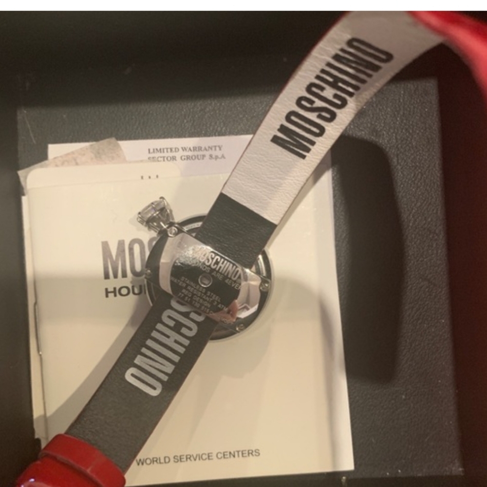 Moschino diamonds are forever vintage watch